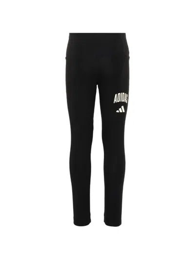 Adidas Originals Kids' University Typing Leggings In Black