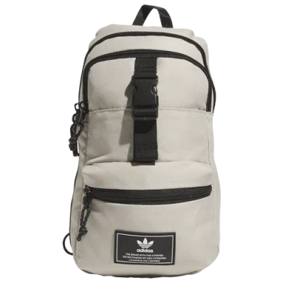 Adidas Originals Utility 3.0 Sling Bag In Wonder Beige/black