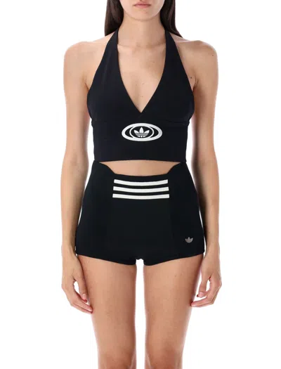 Adidas Originals V Bra Top In Black
