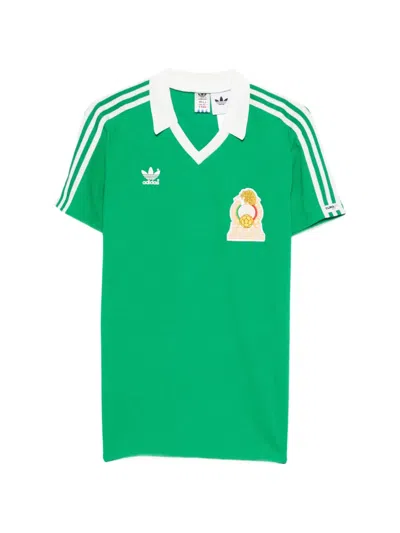 Adidas Originals Adidas Mexico 1986 Home Jersey In Green