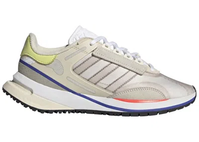 Pre-owned Adidas Originals Valerance (women's) Sneakers In Wonder White/bliss/pulse Yellow