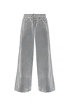 Adidas Originals Three-stripe Jw7331 Track Pants In Gray