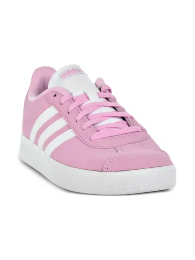Adidas Originals Kids' Vl Court 2.0 "pink/white" Sneakers