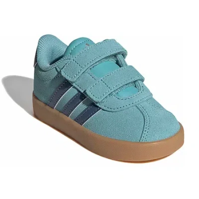 Adidas Originals Babies' Vl Court 3.0 Cf Toddler Unisex Sneakers In Blue