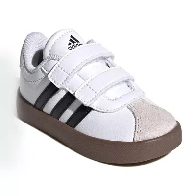 Adidas Originals Babies' Vl Court 3.0 Cf Toddler Unisex Sneakers In White
