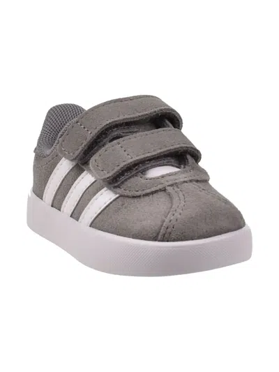 Adidas Originals Babies' Vl Court 3.0 "grey Three/cloud White" Sneakers In Gray