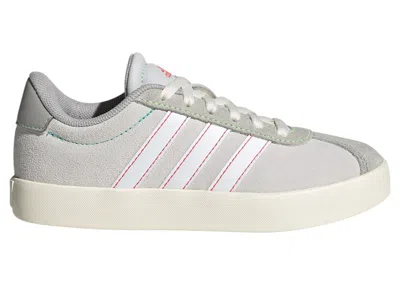 Pre-owned Adidas Originals Vl Court 3.0 Sneakers In Dash Grey/cloud White/lime Burst