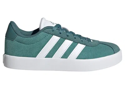 Pre-owned Adidas Originals Vl Court 3.0 Sneakers In Powder Teal/cloud White/preloved Teal