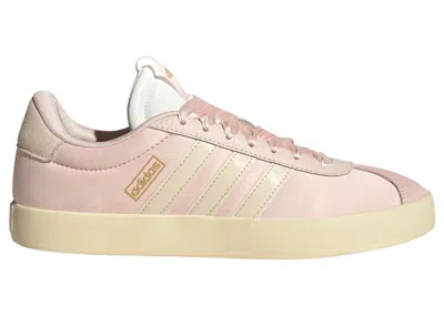 Pre-owned Adidas Originals Vl Court 3.0 (women's) Sneakers In Wonder Quartz/wonder White/gold Metallic