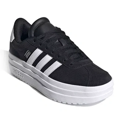 Adidas Originals Vl Court Bold Big Kid Girls Sneakers In Black