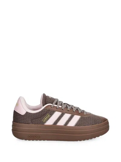 Adidas Originals Vl Court Bold Platform Sneakers In Brown