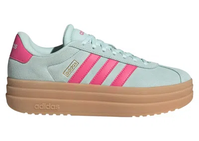 Pre-owned Adidas Originals Vl Court Bold (women's) Sneakers In Halo Mint/pulse Magenta/gum In Multi