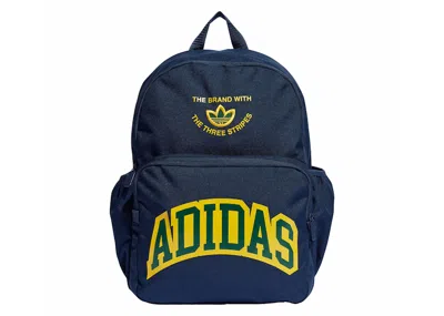 Pre-owned Adidas Originals Vrst Backpack In Night Indigo In Purple
