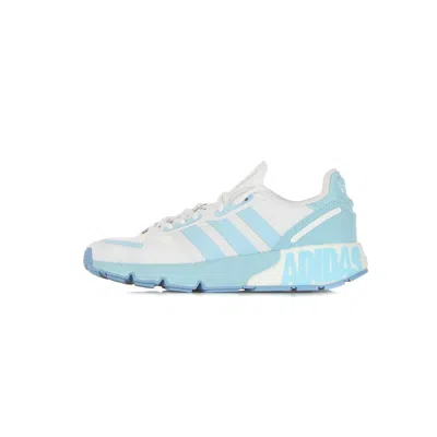 Adidas Originals W Zx 1k Boost Women's Low Shoe Cloud White/hazy Sky/hazy Blue