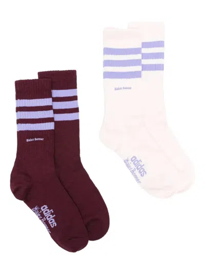 Adidas Originals Wales Bonner 3s Socks In Multi