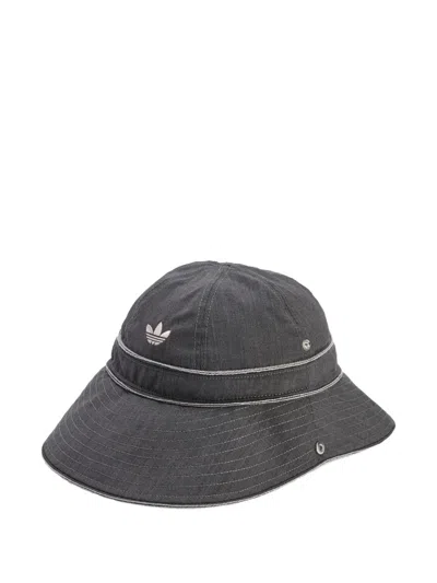 Adidas Originals Wales Bonner Bucket Hat In Gray
