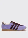 Adidas Originals X Wales Bonner Suede-leather Sneakers In Purple