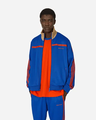 Adidas Originals X Wales Bonner Jersey Track Jacket In Blue