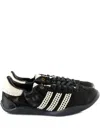 Adidas Originals X Wales Bonner Karintha Lo Satin Sneakers In Black