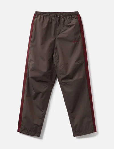 Adidas Originals Wales Bonner Nylon Track Pants In Brown