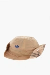 Adidas Originals Wales Bonner Reversible Bucket Hat In Brown