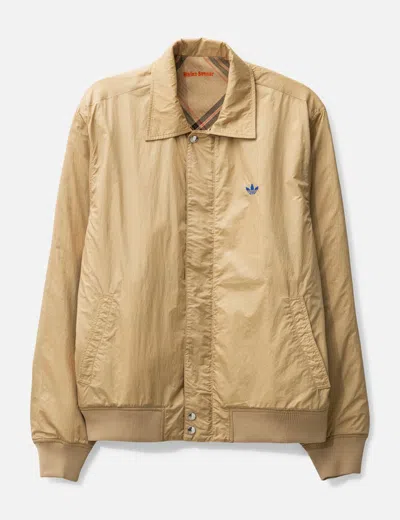 Adidas Originals Wales Bonner Reversible Harris Jacket In Beige