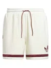 Adidas Originals Warp-knit Shorts In Neutral