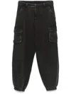 Adidas Originals Washed Cargo Pants In Black