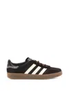 Adidas Originals Adidas By Wales Bonner Chocolate Calf Hair Adidas X Wales Bonner Gazzelle Sneakers In Brown