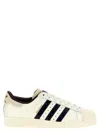 Adidas Originals X Wales Bonner Leather Superstar Sneakers In White