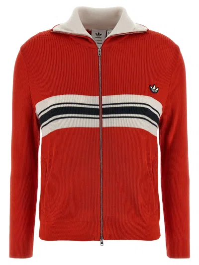 ADIDAS ORIGINALS WB TRACK SWEATSHIRT RED