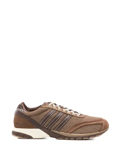 Adidas Originals Wd Adizero Adios Me Suede Sneakers In Brown
