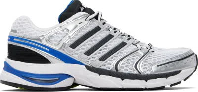 Adidas Originals White Adistar Control 5 Sneakers In Multi