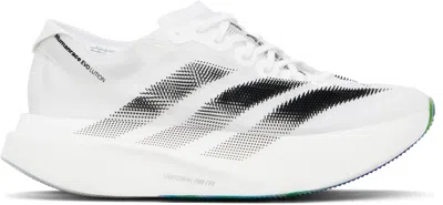 Adidas Originals White Humanrace Adizero Pro Evo1 Evo Lution Sneakers In Multi
