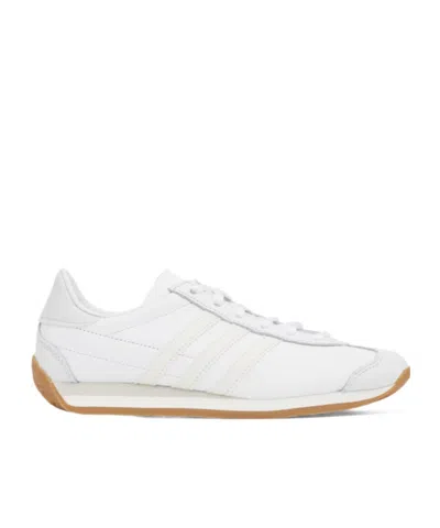 Adidas Originals White  Off-white Country Og Sneakers In White And Gray
