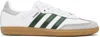 Adidas Originals White Samba Og Sneakers In Ftwr White / Collegi