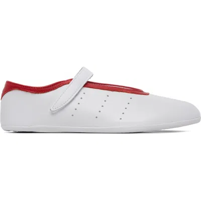 Adidas Originals White Stan Smith Lo Ballerina Flats
