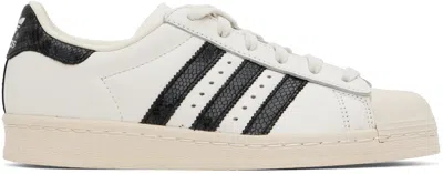 Adidas Originals White Superstar 82 Sneakers In Core White/core Blac