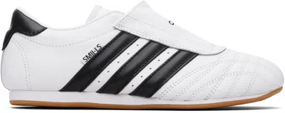 ADIDAS ORIGINALS WHITE TAEKWONDO SNEAKERS