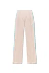 Adidas Originals Wide-leg Track Pants In Neutral