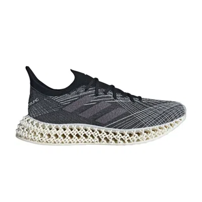 Pre-owned Adidas Originals Wmns 4dfwd X Strung 'black Grey White'