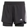 Adidas Originals (wmns) Adidas 2 In 1 Pacer Shorts 'black'