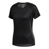 Adidas Originals (wmns) Adidas 25/7 Tee Runr Running Short Sleeve Black