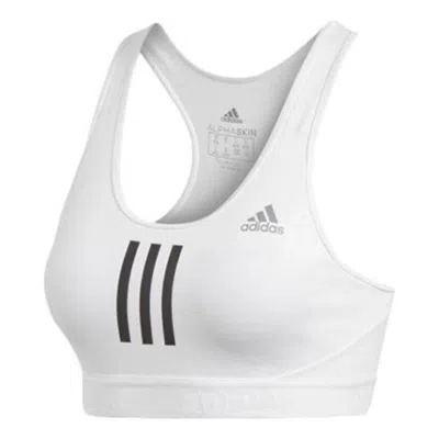 Adidas Originals (wmns) Adidas 3-stripes Bra Asia Sizing 'white Black'