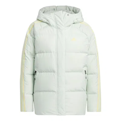 Adidas Originals (wmns) Adidas 3-stripes Puffy Down Jacket 'green'