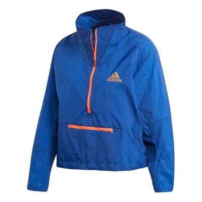 Adidas Originals (wmns) Adidas Adapt Jacket Running Blue