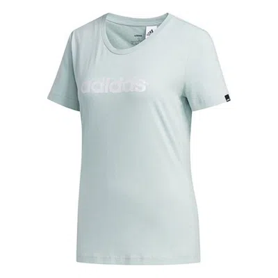 Adidas Originals (wmns) Adidas Adi International T-shirt 'teal' In Blue