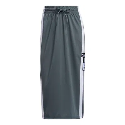 Adidas Originals (wmns) Adidas Adibreak Skirt Asia Sizing 'blue White' In Gray