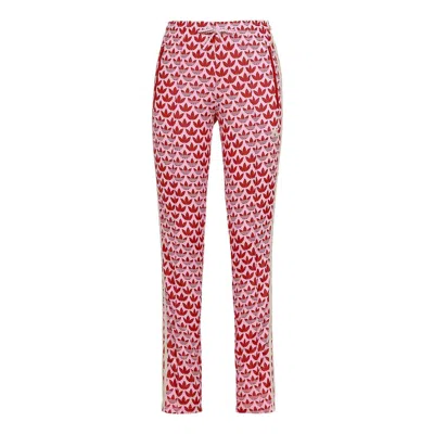 Adidas Originals (wmns) Adidas Adicolor 70s Sst Track Pants 'pink' In Multi