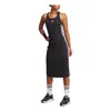 Adidas Originals Longline Stretch Cotton Tank Dress In Black
